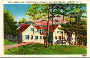 Postkarte NC Montreat Gaither Hall Verwaltungsgebäude Montreat College North Carolina - Bild 1 von 2