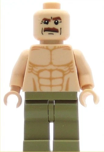 LEGO Indiana Jones Minifigure Airplane Mechanic (Genuine) - Image 1 of 1