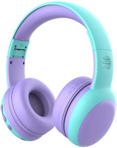 Kids Bluetooth Headphones, Portable Wireless Headset for Kids, Bluetooth 5.3,... - Picture 1 of 7