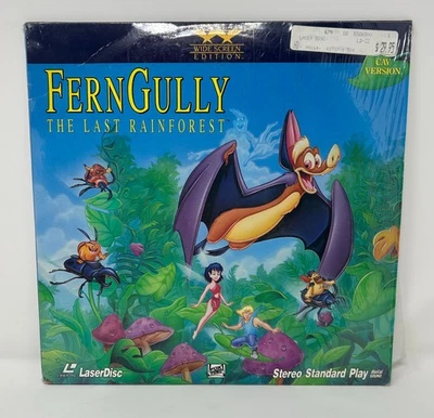 FernGully The Last Rainforest Laserdisc 5594-85 Widescreen LD Robin Williams - Image 1 of 3