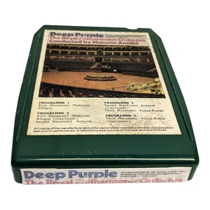 TESTED & NEW PADS! DEEP PURPLE LIVE ALBERT HALL| 1970 | B- 8-track cartridge - Imagen 1 de 9