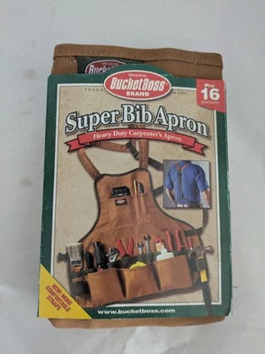 Bucket Boss Super Bib Apron - New Never Used - Free Shipping! - Image 1 of 3