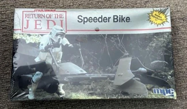 Star Wars Speeder Bike Kit MPC kit de colección nuevo en caja único dueño Foto 1 de 1