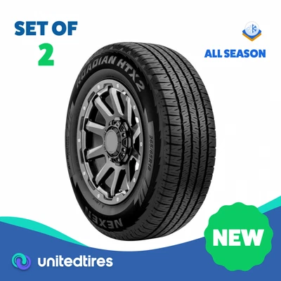 Set of (2) New 225/65R17 Nexen Roadian HTX 2 102H - Imagem 1 de 4