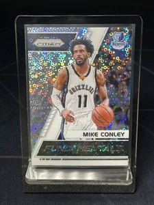 Mike Conley Silver Disco 2017-18 Panini Prizm Fundamentals #27 Grizzlies - Picture 1 of 2