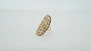 14k Yellow Gold Estate Sale Ring Size 7.75 Vintage Fine Jewelry - Picture 1 of 8