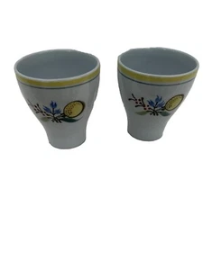 2er Set Arabia Windflower Doppel Eierbecher Mid Century Porzellan Finnland - Bild 1 von 2