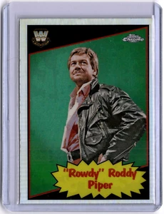 "Rowdy" Roddy Piper 2025 Topps Chrome WWE 1985 Retro Refractor #85TL-RP - Picture 1 of 2