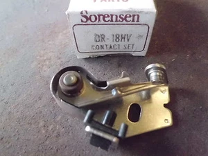 NOS Sorensen Made In USA Vintage Contact Point Set 1963-1974 Chevy DR-18HV - Picture 1 of 3