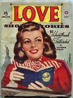 Love Short Stories Pulp May 1945- Staue Of Liberty Cover Vg-