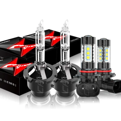 Faro 2HID para Nissan Murano 2003 2004 2005 2006 2007 2008 + Kit de 2 luces antiniebla Foto 1 de 4