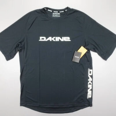 Camiseta Dakine Thrillium S/S UPF elástica anti microbiana/odor preta masculina tamanho P - Imagem 1 de 4