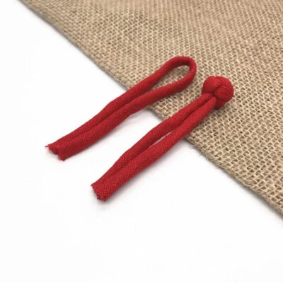 Linen cotton fabric knot Chinese frog closure fasteners Cheongsam Sewing buttons - Image 1 of 4