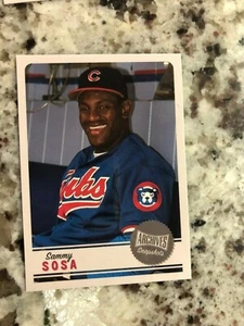 Tarjeta base 2019 Topps Archives Snapshots Chicago Cubs Sammy Sosa #AS-SSO - Imagen 1 de 1