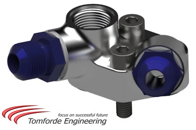 Conexión del enfriador de aceite Oil Cooler Take Off KZ1000R Elr KZ1000J GPZ1100 Foto 1 de 3