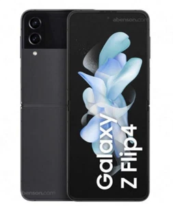 Samsung Galaxy Z Flip4 5G 128GB 8GB RAM SM-F721U Phantom Black AT&T Cricket B+ - Picture 1 of 2