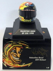 Minichamps 1/8 Scale 397 980046 - AGV Helmet Moto GP 250 1998 V. Rossi - Picture 1 of 1