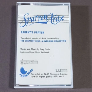 Parent's Prayer Cassette Single 1987 Sparrow Trax The Greatest Love A Wedding... - Picture 1 of 6