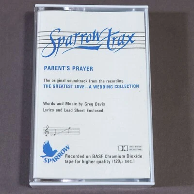 Parent's Prayer Cassette Single 1987 Sparrow Trax The Greatest Love A Wedding... - Image 1 of 4