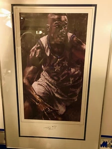 SHAQUILLE O'NEAL Rookie Of the Year Signed  #1410/1600 by Stephen Holland - Picture 1 of 5