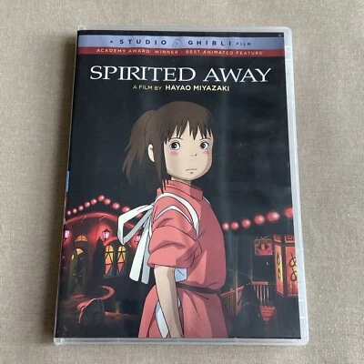 Spirited Away (DVD 2001) Hayao Miyazaki Studio Ghibli Walt Disney Animated Film - Image 1 of 4