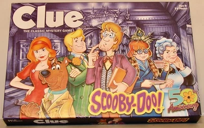 SCOOBY-DOO! CLUE 2019 50th Hasbro Board Game Pewter Weapons *100% Complete* - Image 1 of 4