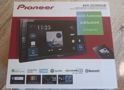 Pioneer AVH-Z5200DAB Autoradio mit Touchscreen und Freisprecheinrichtung - Bild 1 von 4