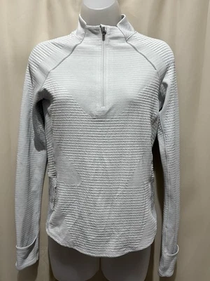 Lululemon Ventscape 1/2 Zip Women’s Size 6 Bone - Image 1 of 4