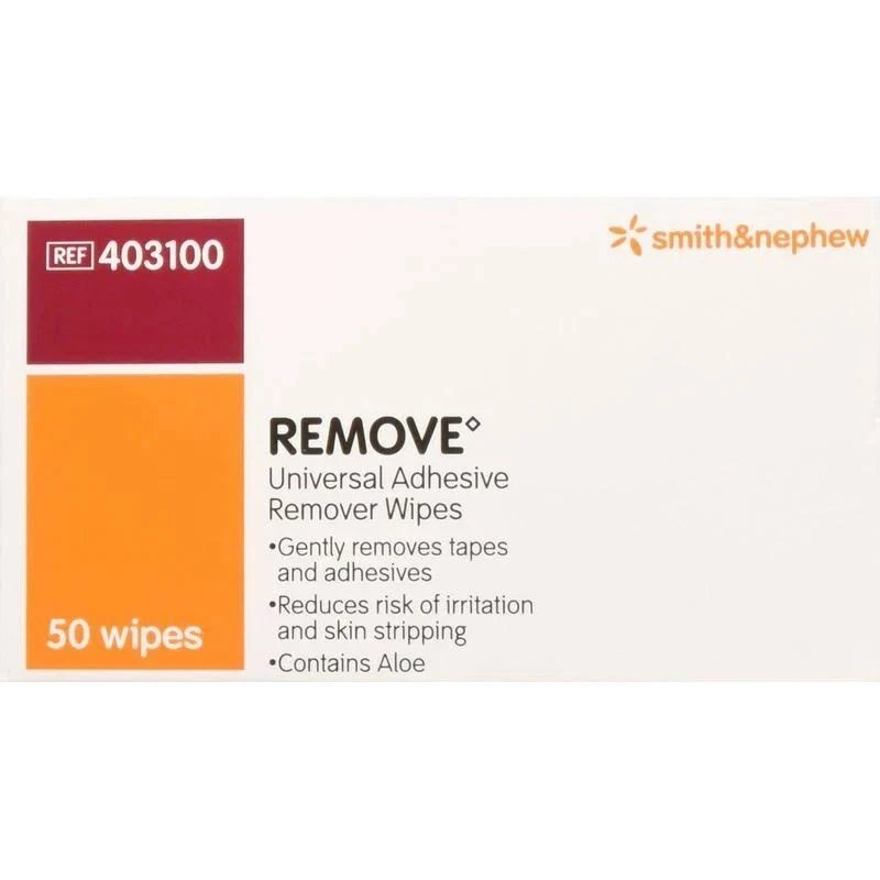 SMITH AND NEPHEW #402300 Uni Solve Adhesive Remover Wipes 50/Box