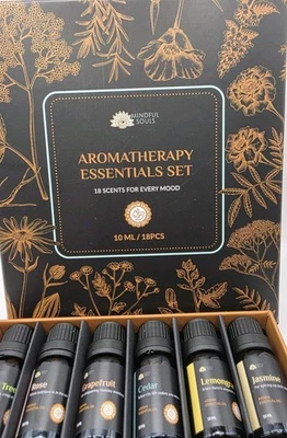 JUEGO ESENCIAL AROMATERAPIA 18 AROMAS NUEVO 10ML CADA BOTELLA Foto 1 de 4