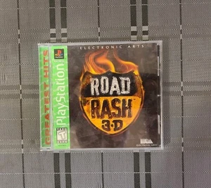 Road Rash 3D Greatest Hits (Sony PS1, VideoGame) EA Like New Used Excellent Cond - Imagen 1 de 2