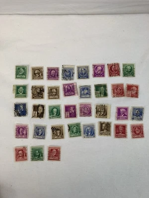Lot of over 100+ Stamps | 1940's | Famous Americans | USED | - Image 1 of 4
