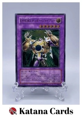 Yugioh Karten | Elementar-HELD Donnerriese Ultimate Rare | TLM-JP036 Japanisch - Bild 1 von 4