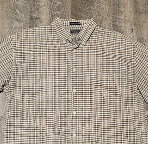 Bugle Boy Company langärmliges kariertes Button-Down-Hemd für Herren Größe Large - Bild 1 von 9