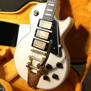 Gibson Custom Shop JPN LTD Murphy Lab 1957 Les Paul Custom 3-Pickup w/Bigsby - Picture 1 of 11