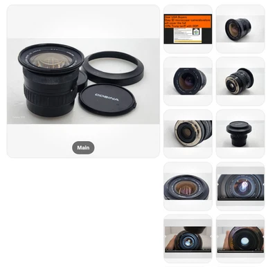 Cosina MC 19-35mm 19 35 mm 1:3.5-4.5 For Minolta AF Sony A (Except E) 33671 - Image 1 of 4