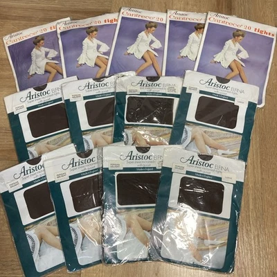 vintage Aristoc 20 denier super sheer tights persian delight Large x 13 packets - Image 1 of 4