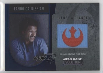2016 Topps Star Wars Evolution Silver 16/50 Lando Calrissian Patch 09ff - Image 1 of 3