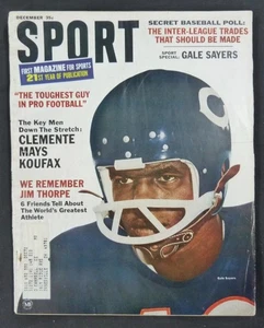 December 1966 Sport Magazine Chicago Bears Gale Sayers - Picture 1 of 1