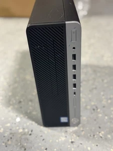 HP EliteDesk 600 G4 SFF Intel i7 8700 3.60GHz 16Gb DDR4 RAM 256Gb SSD Win 11 Pro - Picture 1 of 6