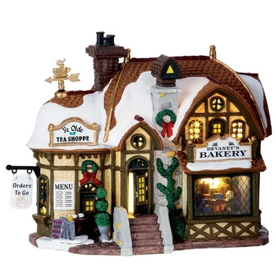 Lemax Christmas Village Devaneys Bakery Battery Operated Led - 35793 - Image 1 of 3