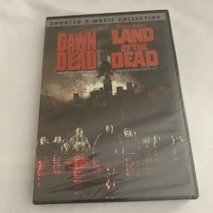 Two New DVD Movies Dawn Of The Dead & Land Of The Dead Sealed Zombie Movies - Picture 1 of 9