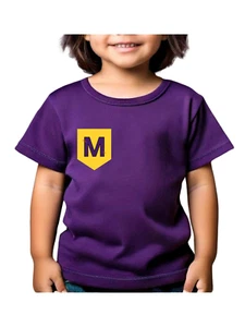 Meekah M Pocket Costume Graphic Kids Tee T Shirt 4T 5T 6 XS S L XL Blippi Style - Picture 1 of 9