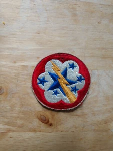 H0365 Original WW2 US Army Western Pacific Forces Shoulder Patch W/ Photo L1D - Picture 1 of 2