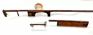 For Mercedes W126 C126 Walnut Dash Trim Set of 3 Pcs SE SEL SEC Without Airbag - Picture 1 of 6