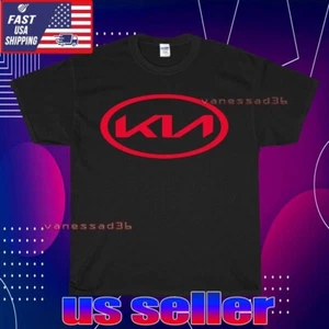 NEW SHIRT KIA LOGO UNISEX T-SHIRT FUNNY AMERICAN USA SIZE S-5XL - Picture 1 of 7