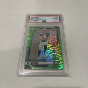 2024 Panini Prizm Neon Green Pulsar Will Shipley RC Philadelphia Eagles #397 - Picture 1 of 2