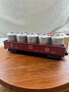American Flyer S Gauge 24113 Delaware & Hudson D&H Gondola Car w/ Containers - Picture 1 of 3