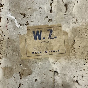 Bertha Schaefer Marble Top Travertine Italy 1950 By W.Z Style EXTREMELY RARE - Picture 1 of 9