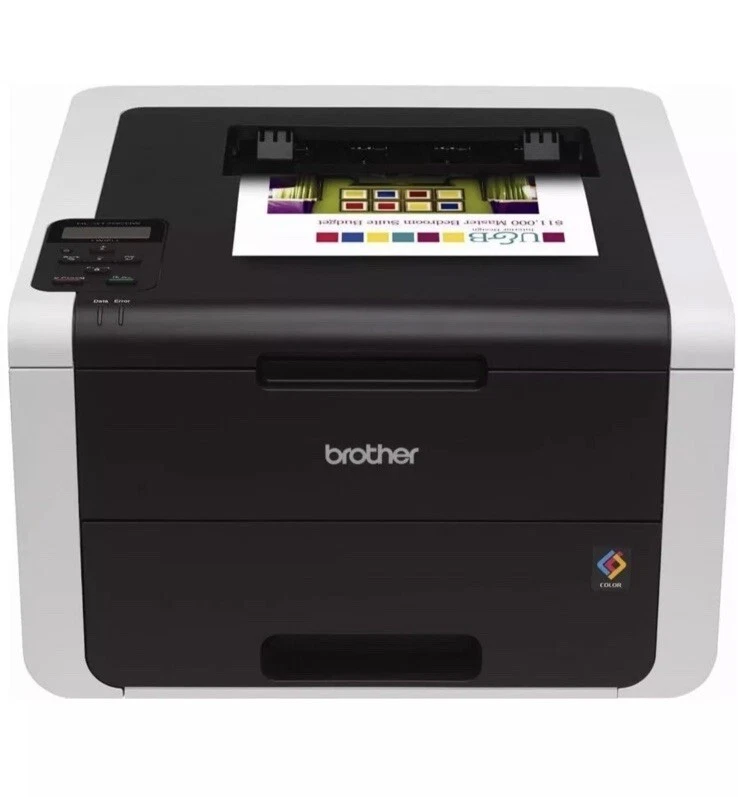 RE_NEWED Brother HL-3170CDW Printer w Toner - Image 1 of 3